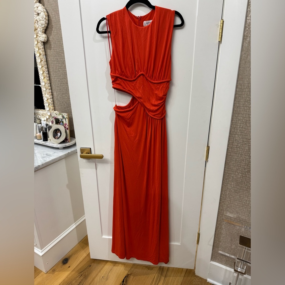 MISHA COLLECTION Orange Maxi Dress - Picture 5 of 6